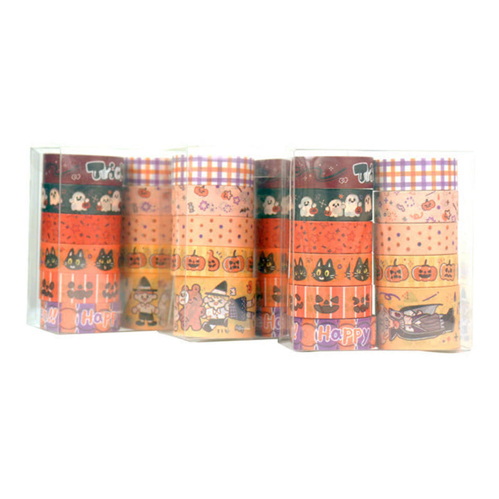 11 Rolls Set Halloween Series Washi Tape Decorative Scrapbook Tape