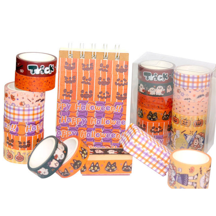 11 Rolls Set Halloween Series Washi Tape Decorative Scrapbook Tape