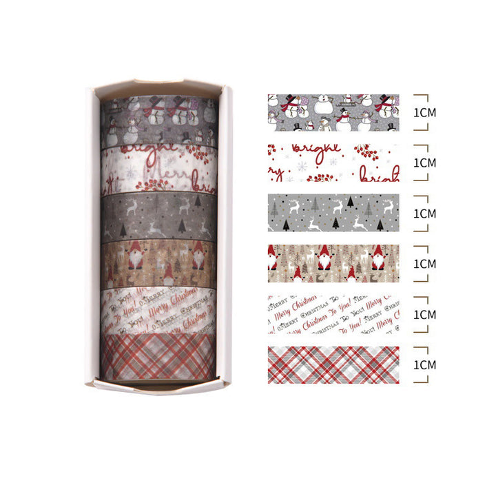 Cute Merry Christmas Series Washi Tape Decorative Scrapbook Tape