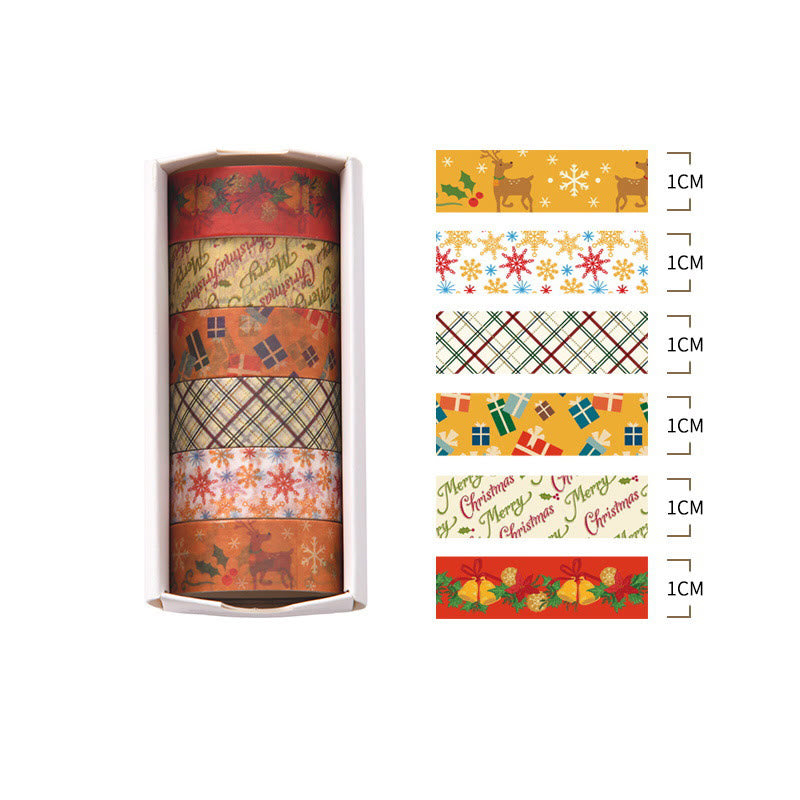 Cute Merry Christmas Series Washi Tape Decorative Scrapbook Tape