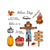 Harvest Autumn Stamp Cutting Dies Set For Handmade Postcard Crafts