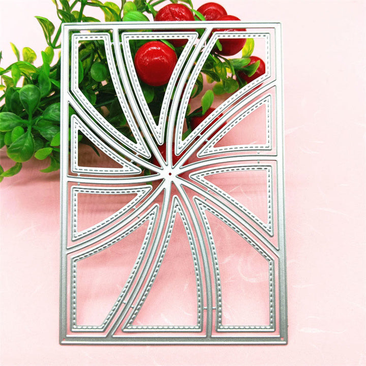 With Rotating Border Cutting Dies For Handmade Postcard Crafts