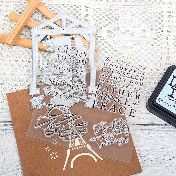 Palace Of God Stamp Cutting Dies Set For Handmade Greeting Cards