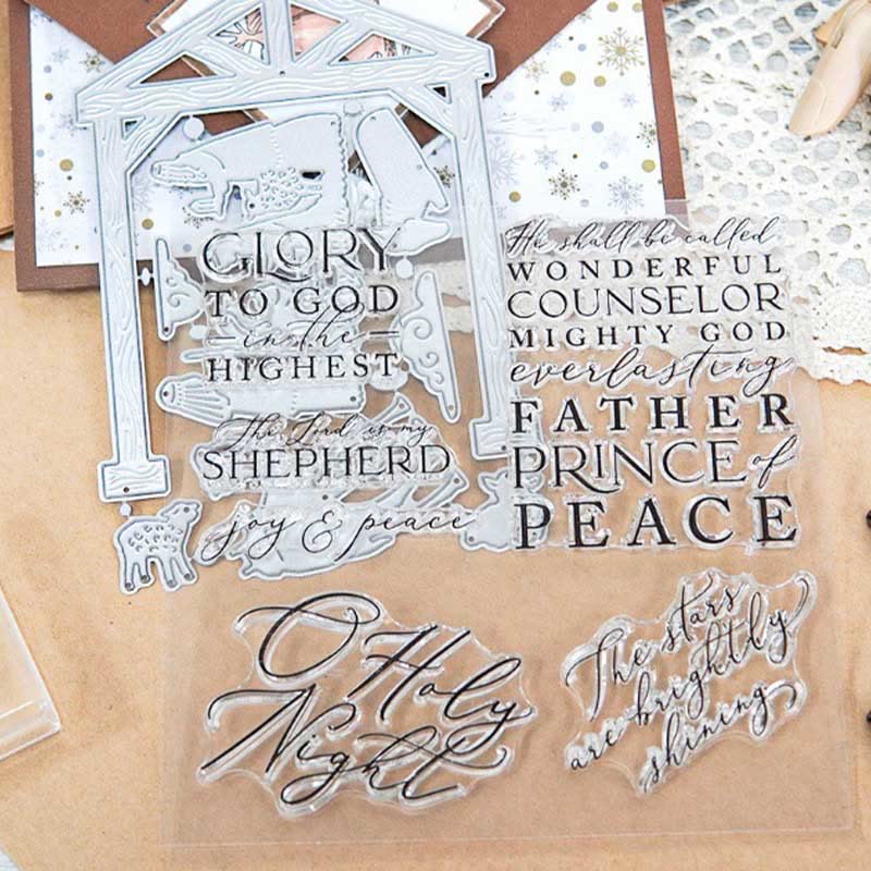 Palace Of God Stamp Cutting Dies Set For Handmade Greeting Cards