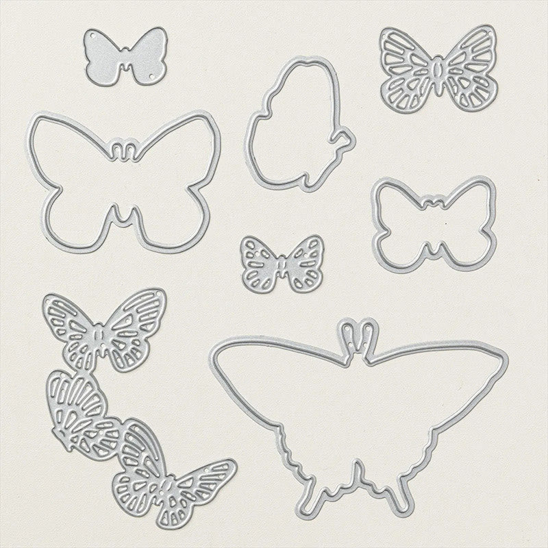 Butterfly Stamp Cutting Dies Set For Handmade Greeting Crafts