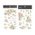 Morning Fragrant Series Rub On Sticker Transfer Sticker For Crafts