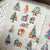 Christmas Tree Series Rub On Sticker Transfer Sticker For Crafts