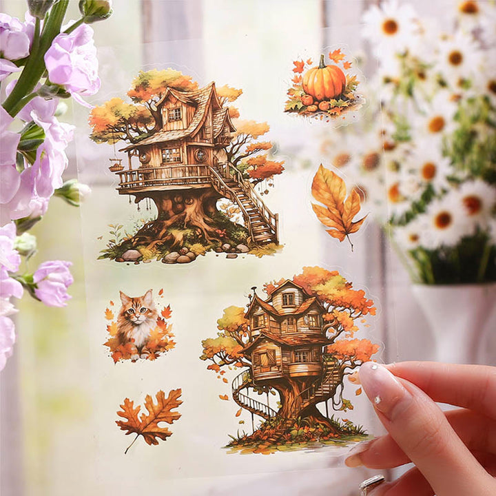 My Secret Garden Series Sticker Book For DIY Journal Decor