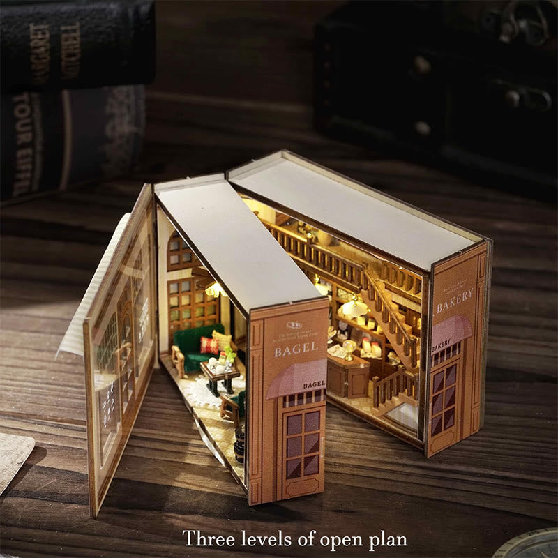 DIY Dollhouse Miniature Kit Fantasy Rubik's Cube Mini Building Set