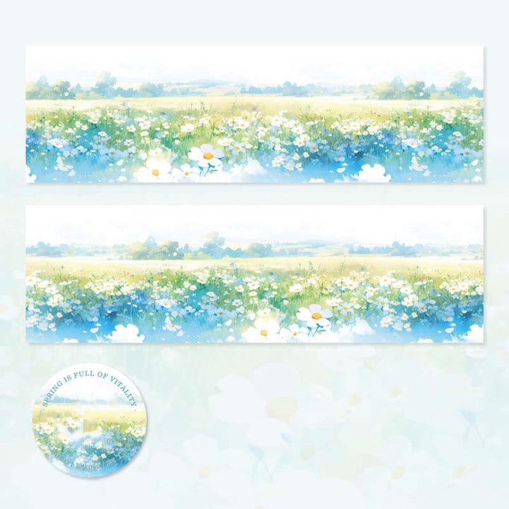 Full Of Spring Series Washi Tape For Journaling Decor