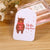 100Pcs Hanging Tags Cake Gift Packaging Tag Gift Wrapping Supply