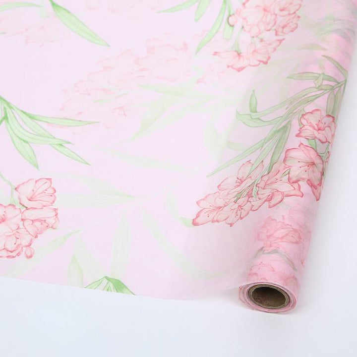 Soft Non-Woven Cotton Flowers Wrapping Paper Gift Wrap Supply