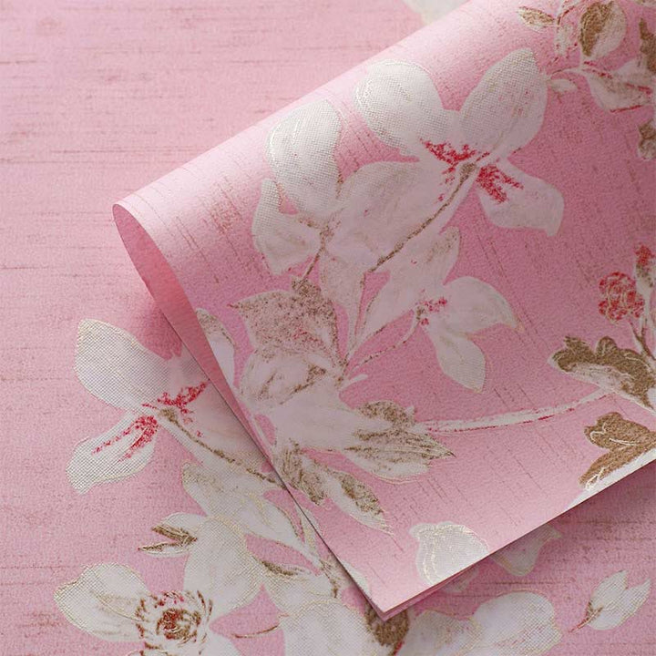 Retro Gilding Embossed Floral Wrapping Paper for Gift Bouquet Flower Craft