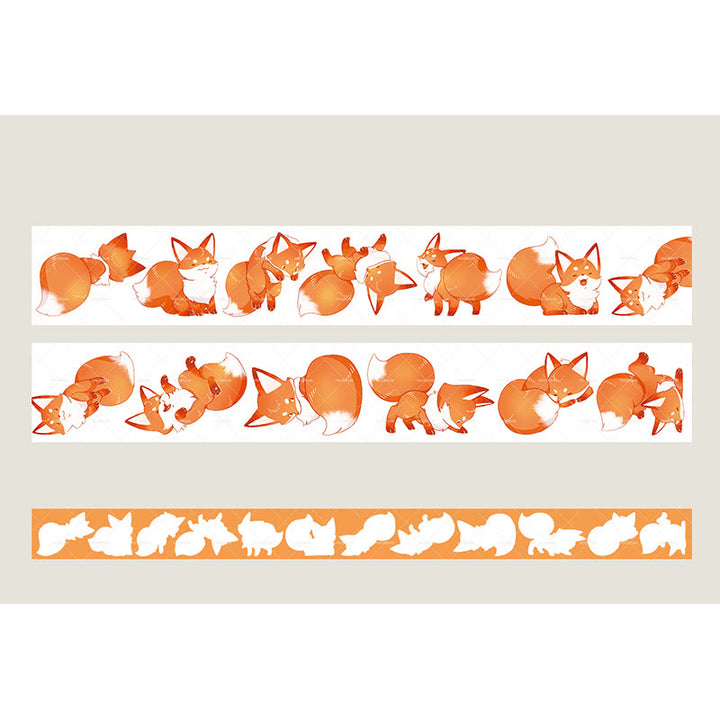 Cute Animal Washi PET Roll Sticker Tape For Scrapbooking Supplies