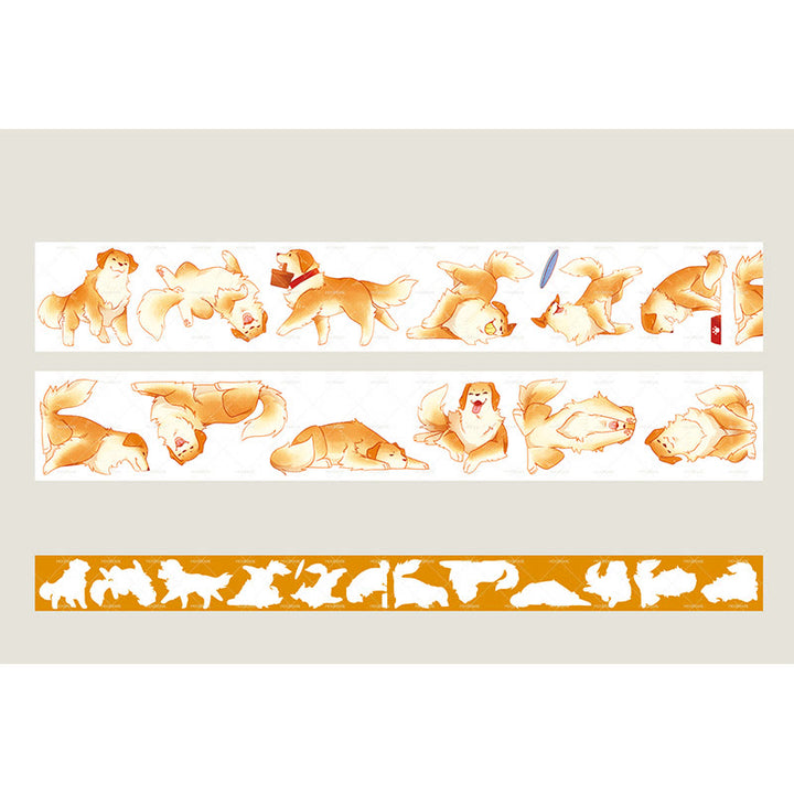 Cute Animal Washi PET Roll Sticker Tape For Scrapbooking Supplies