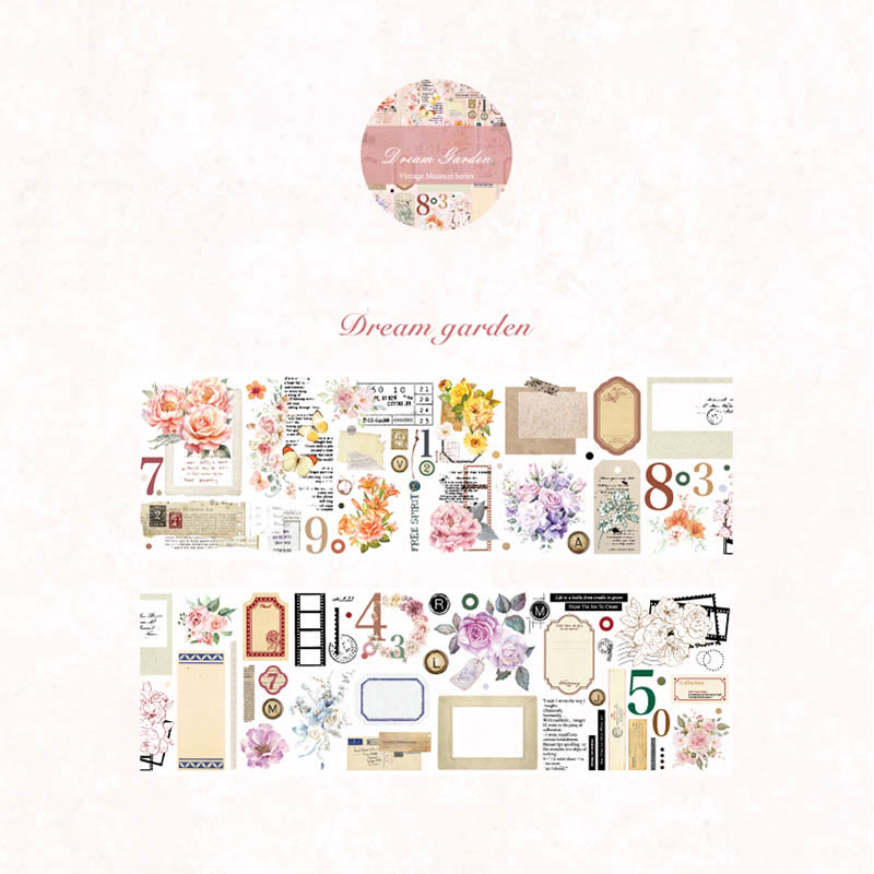 Vintage Museum Series Tape Loop Sticker For Journal Crafts