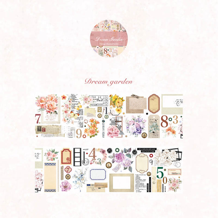 Vintage Museum Series Tape Loop Sticker For Journal Crafts