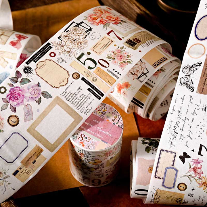 Vintage Museum Series Tape Loop Sticker For Journal Crafts