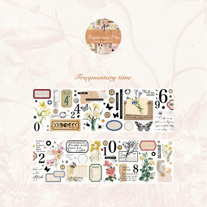 Vintage Museum Series Tape Loop Sticker For Journal Crafts