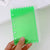 M5 Flashing Color Zip Storage Bag with 5 Holes Loose-Leaf Page