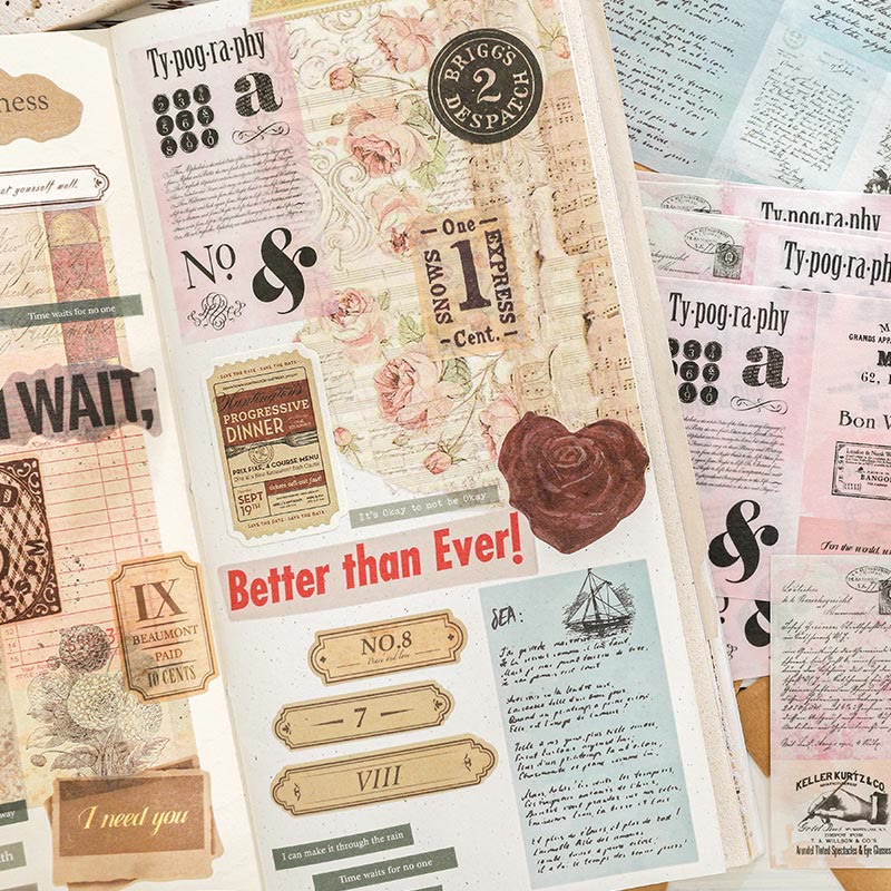 Distant Old Testament Series Washi Sticker For DIY Journal Decor