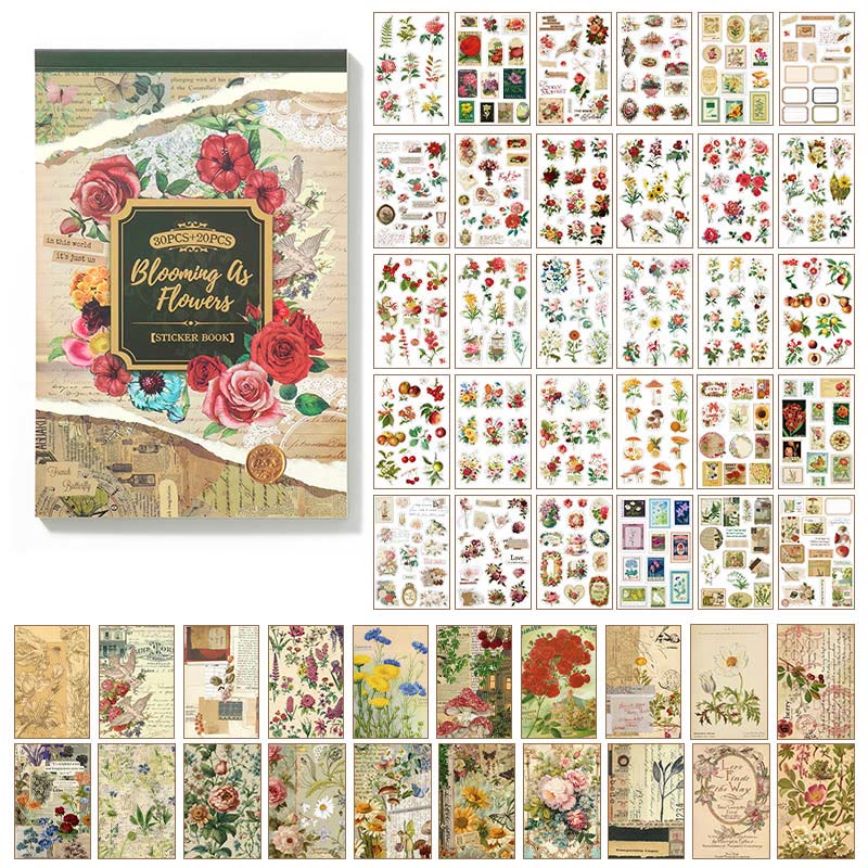 Dream Collection Ionization Series Sticker Book For Journal Decor