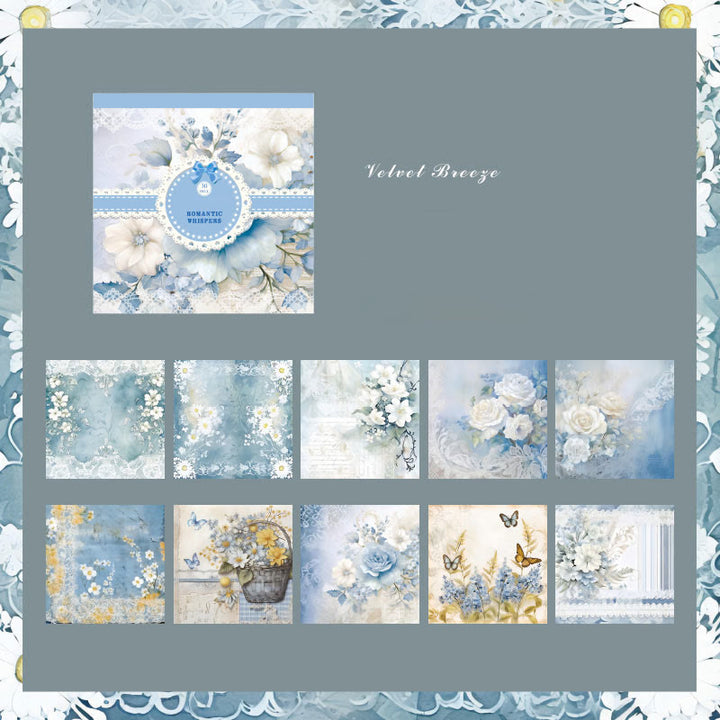 Romantic Secret Language Series Paper For Decorative Journaling Paper