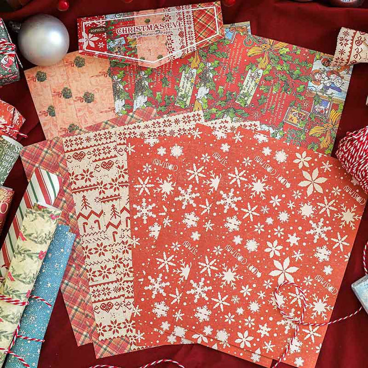 Christmas Nocturne Series Paper For Decorative Journaling Paper