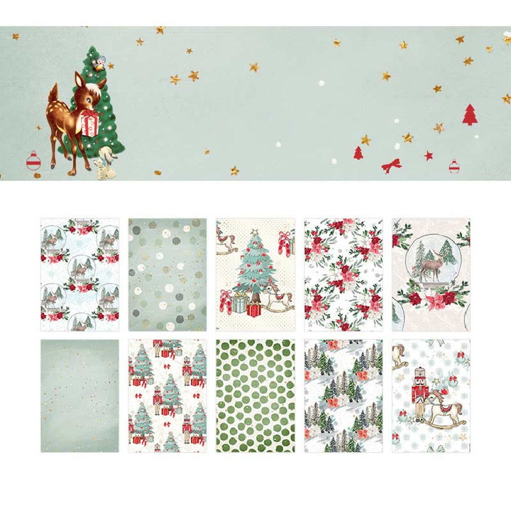 Christmas Music Series Paper For Decorative Journaling Paper