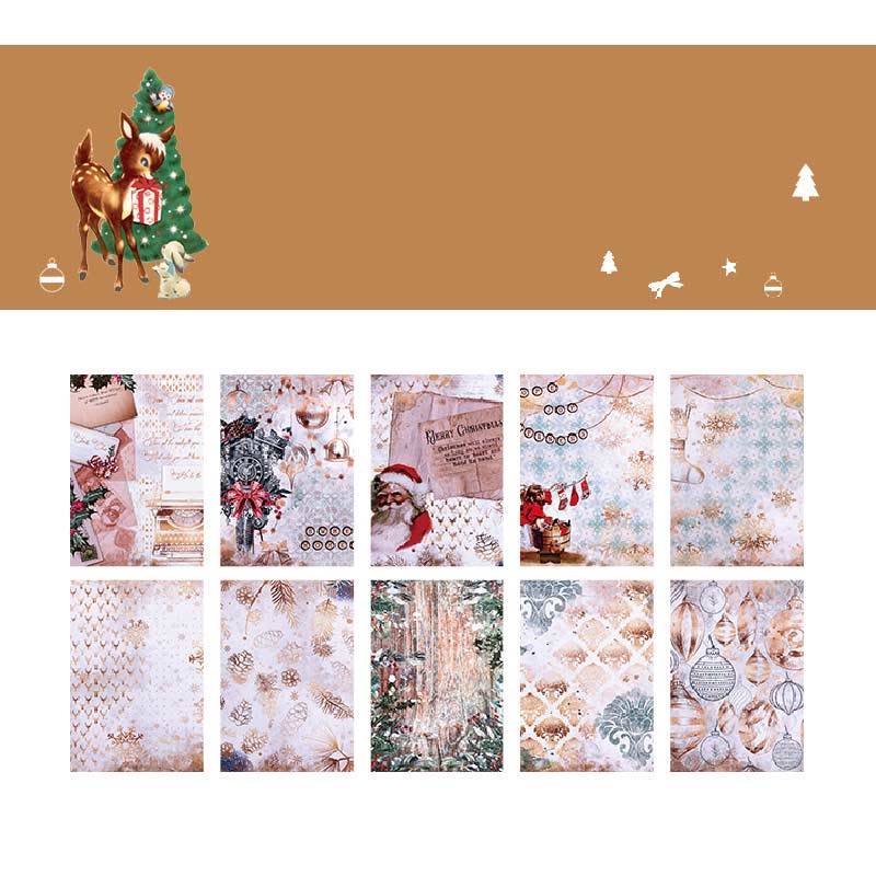 Christmas Music Series Paper For Decorative Journaling Paper