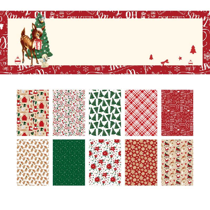 Christmas Music Series Paper For Decorative Journaling Paper