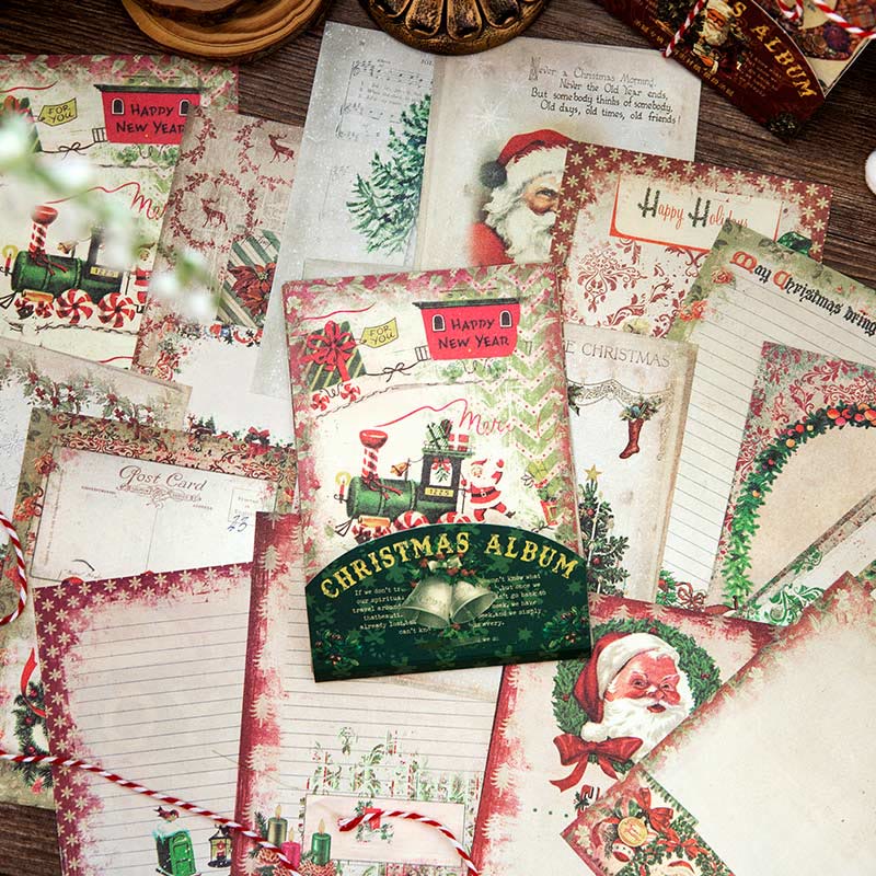 Christmas Album Series Paper For Decorative Journaling Paper