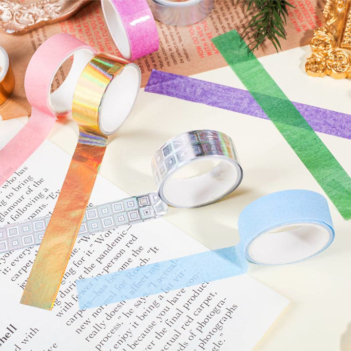 Moonlight And Poetry Series Washi Tape Loop For Journal Crafts