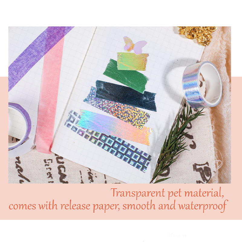 Moonlight And Poetry Series Washi Tape Loop For Journal Crafts