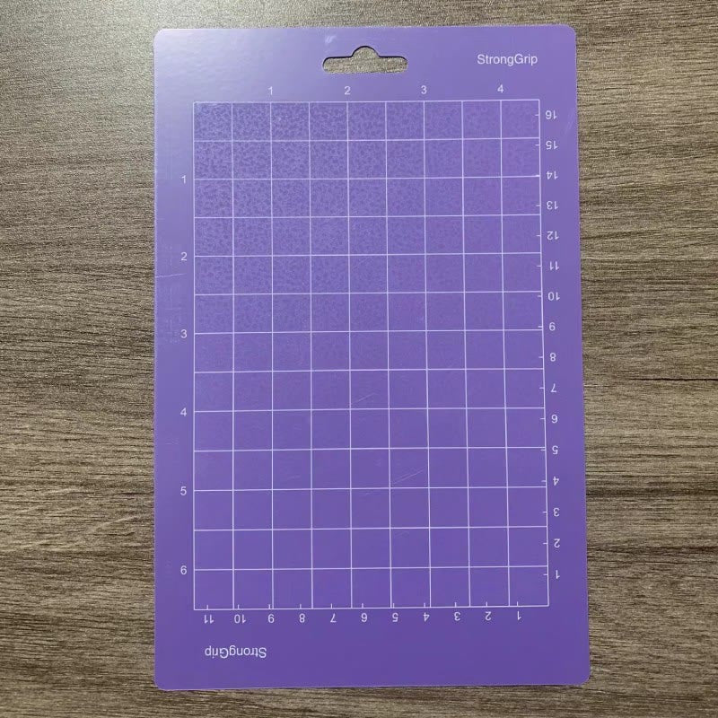 Sticker Tape Peel Mat Portable Paper Cutting Mat With Side Ruler