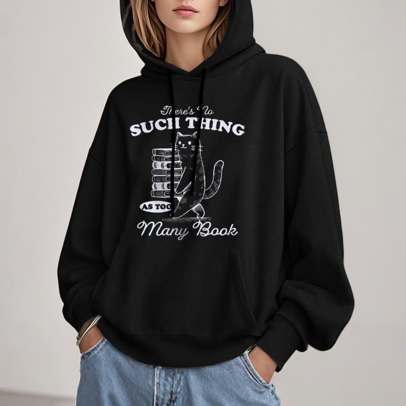 There's No Such Thing Fleece Lined Hoodie Comfy Hooded Sweatshirts