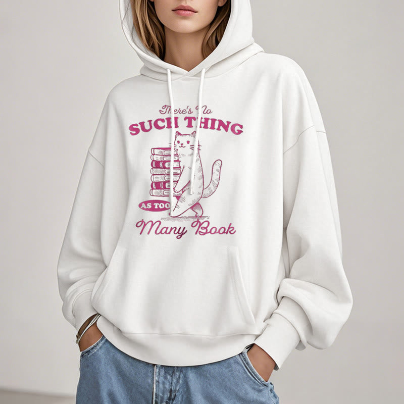 There's No Such Thing Fleece Lined Hoodie Comfy Hooded Sweatshirts