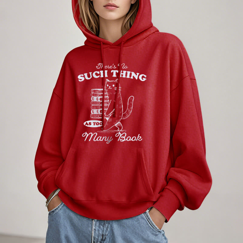 There's No Such Thing Fleece Lined Hoodie Comfy Hooded Sweatshirts