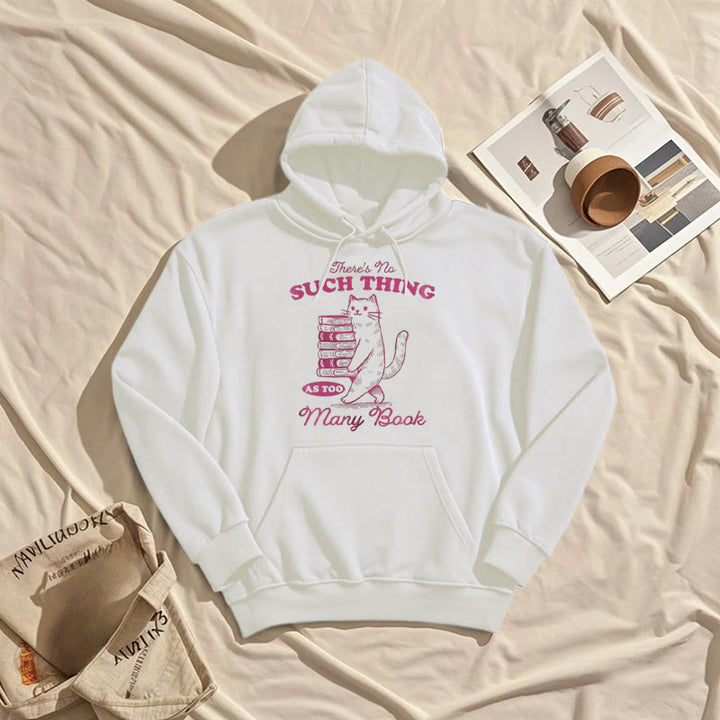 There's No Such Thing Fleece Lined Hoodie Comfy Hooded Sweatshirts