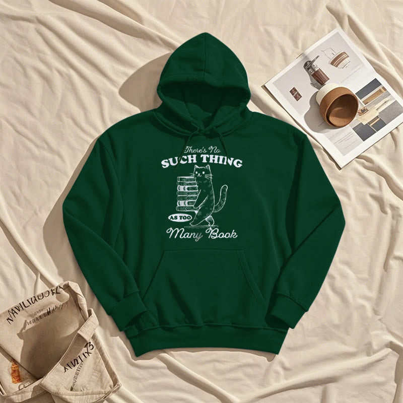 There's No Such Thing Fleece Lined Hoodie Comfy Hooded Sweatshirts