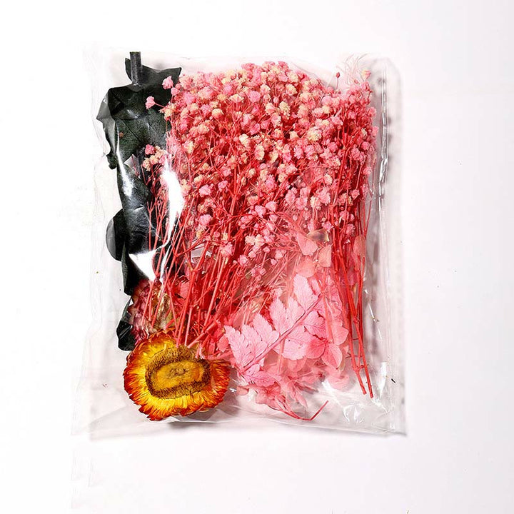 Real Dried Flowers for DIY Craft Mixed Colors Dried Pressed Leaf Flowers