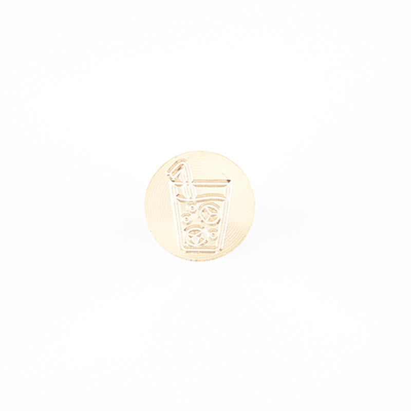 Mini Brass Icons Wax Seal Stamp Scrapbooking Journal Supplies