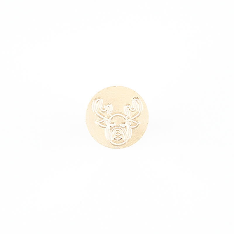 Mini Brass Icons Wax Seal Stamp Scrapbooking Journal Supplies