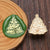 Irregular Brass Head Christmas Icons Wax Seal Stamps Embossed Seal