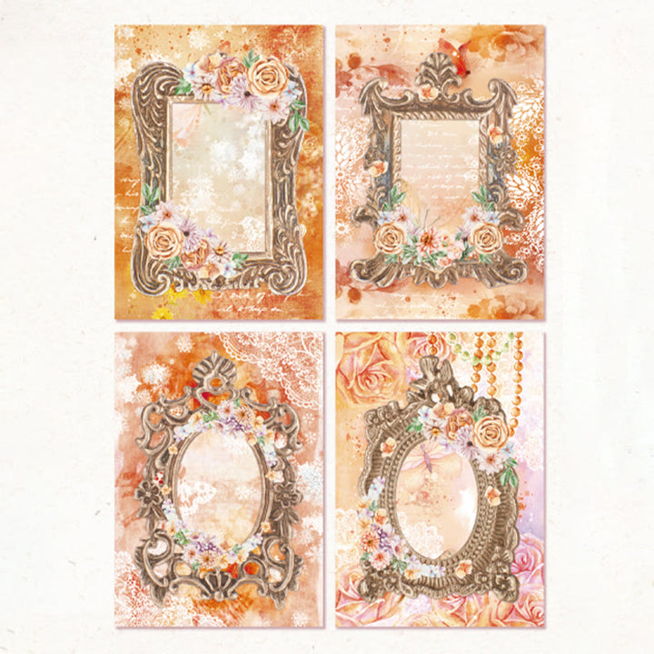 Spring Flower Field Series Paper For Decorative Journaling Paper