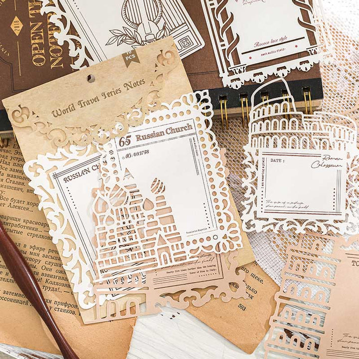 Travel The World Series Paper For Decorative Journaling Paper