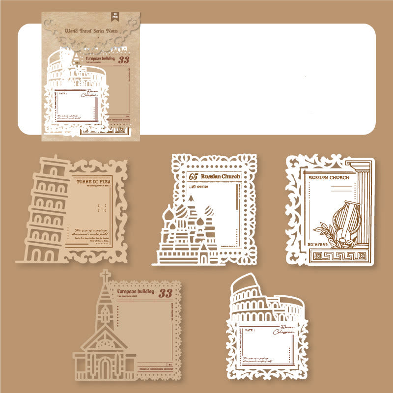 Travel The World Series Paper For Decorative Journaling Paper