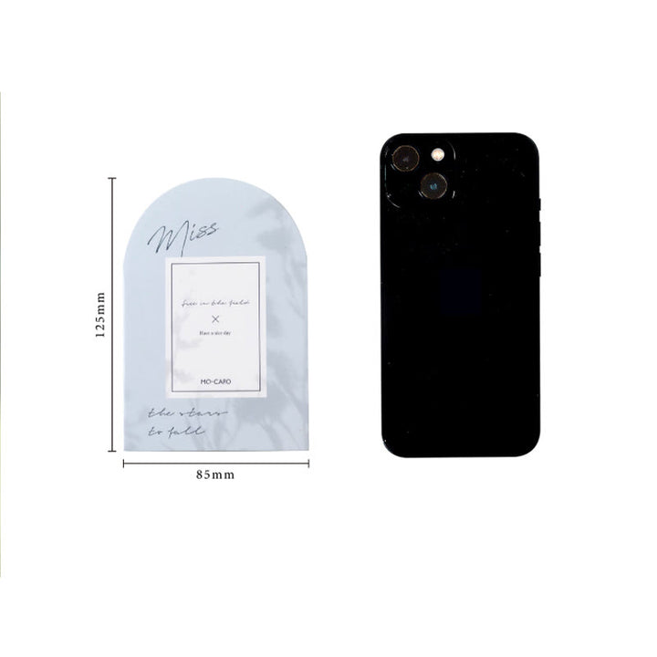 Wind Motion Shadow Series Notes Simple Vingtage Memo Marker
