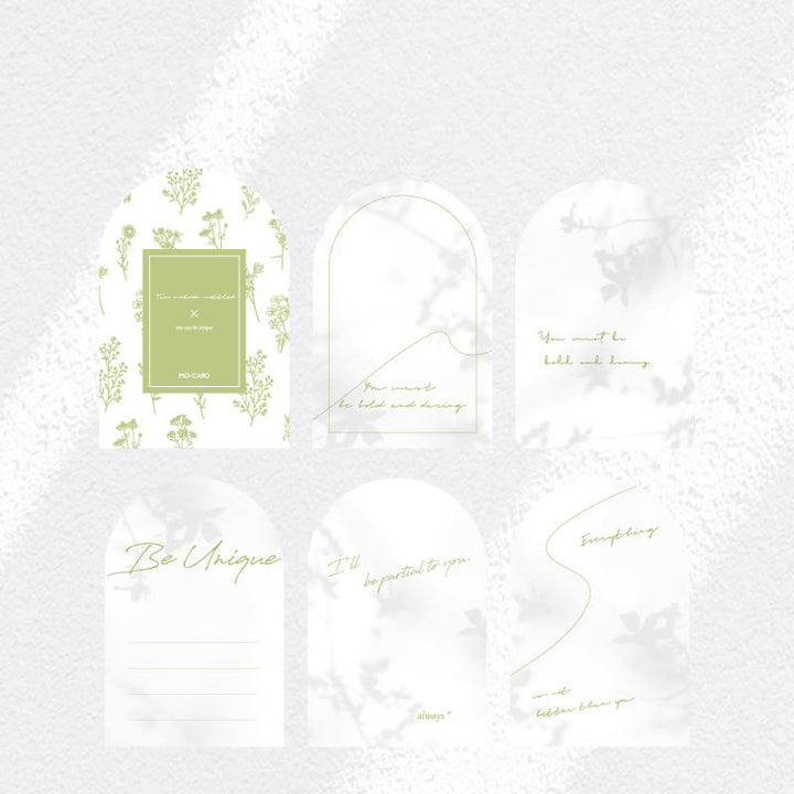 Wind Motion Shadow Series Notes Simple Vingtage Memo Marker