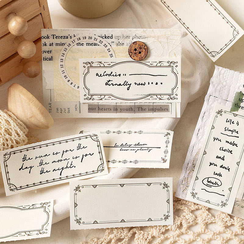 Remember Yesterday Book Series Notes Simple Romantic Memo Marker